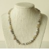 Collier Agate Perles rondes 6mm
