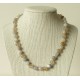 Collier Agate Perles rondes 8mm