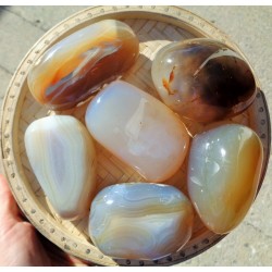 Agate galet 100 à 125gr