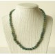 Collier Agate mousse perles rondes 6mm
