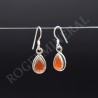 Cornaline Boucle d'oreille