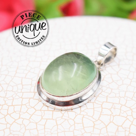 Pendentif Fluorite verte 1