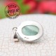 Pendentif Fluorite verte 10