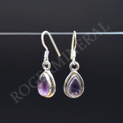 Boucle d'oreille Améthyste