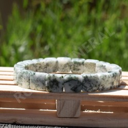 Pulsera Jaspe Dendrítico square 10mm