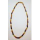 Collier Ambre multicolore