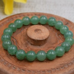 Bracelet Aventurine Perles rondes 10mm