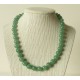 Collier Aventurine Perle ronde 8mm