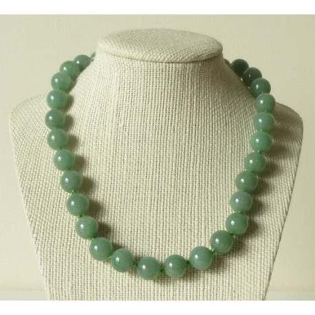Collier Aventurine Perle ronde