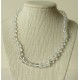 Collier Cristal de Roche Perles rondes 6mm