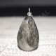 Obsidienne argentée pendentif Yin-Yang