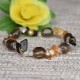 Bracelet Quartz rose lamelles