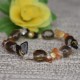Bracelet Quartz rose lamelles