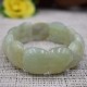 Bracelet jade grand cabochon