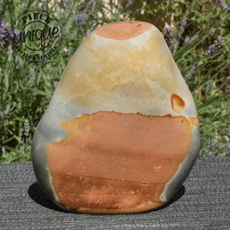 Jaspe polychrome océan forme libre ARE10