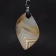 Pendentif Agate + cordon