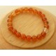 Bracelet Cornaline perles rondes