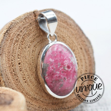 Pendentif Thulite argent 5