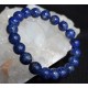 Bracelet Lapis Lazuli perles rondes 10mm
