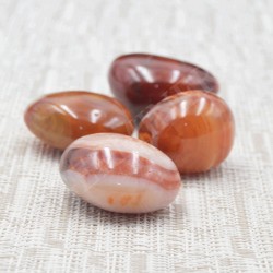 Lote 250g piedras pulidas Cornalina