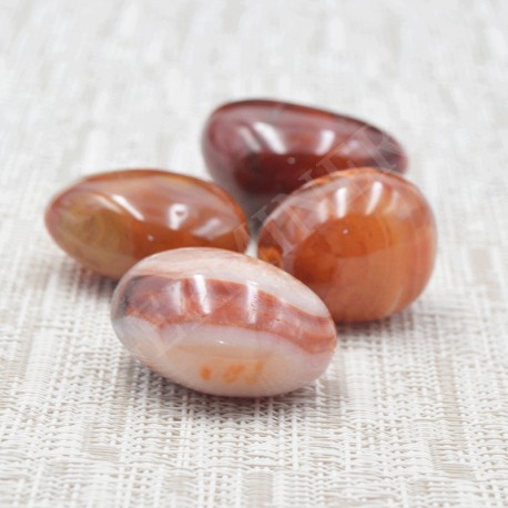 Lot de 250gr de galets de Cornaline