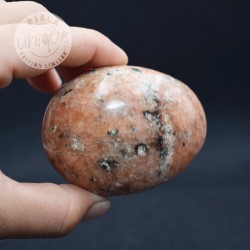 Calcita naranja piedra pulida ARF59