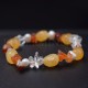 Bracelet Quartz rose lamelles
