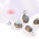 Pendentif Labradorite Argent moyen modèle MPPLBP1