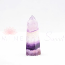 Fluorite vert violet galet ARB62