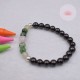 Bracelet enfant en Shungite, Jade, Rubis sur Zoïsite et Quartz Rose