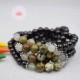 Bracelet enfant en Shungite, Jade et Jaspe orbiculaire