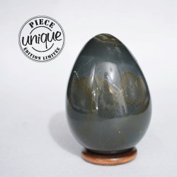 Jaspe polychrome oeuf ARQ7