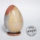 Jaspe polychrome oeuf ARQ6