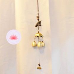 Carillon 3 clochettes Tigre