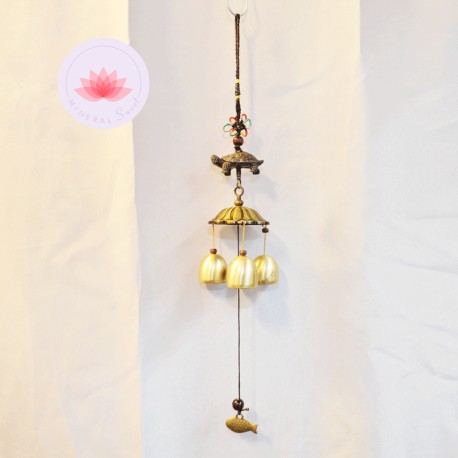 Carillon 3 clochettes Tigre