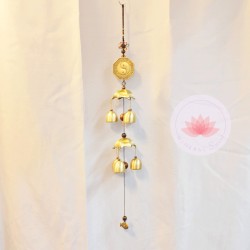 Carillon 6 clochettes Ying-yang