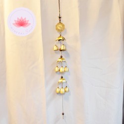 Carillon 3 clochettes Tigre