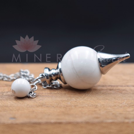 Bracelet rectangle Howlite