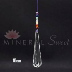 Pointe Feng Shui bout rond 11cm + divers pierres