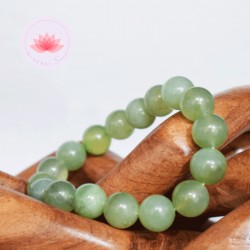 Bracelet Jade perles rondes 10mm