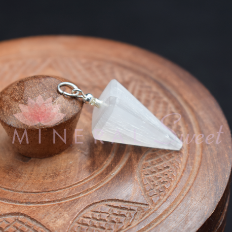 Pendentif Sélénite MMPSE/1