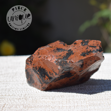 Obsidienne Acajou brute 4