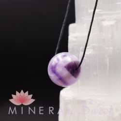 Pendentif Amèthyste + cordon