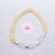 Bracelet fille en Calcite jaune et Cristal de roche