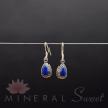 Boucle d'Oreille Lapis Lazuli argent 4