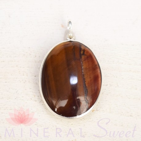 Pendentif Oeil de Tigre