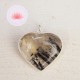 Pendentif Citrine Coeur