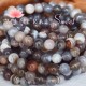 Bracelet Agate perles rondes 8mm