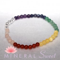 Bracelet  pierres 7 chakras IGCHAKRA04