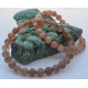 Bracelet Pierre de soleil perles rondes 8mm